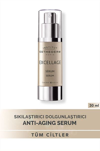 Institut Esthederm Excellage Serum Firming Anti-Wrinkle Plumping and Moisturizing Eye Cream 30ML
