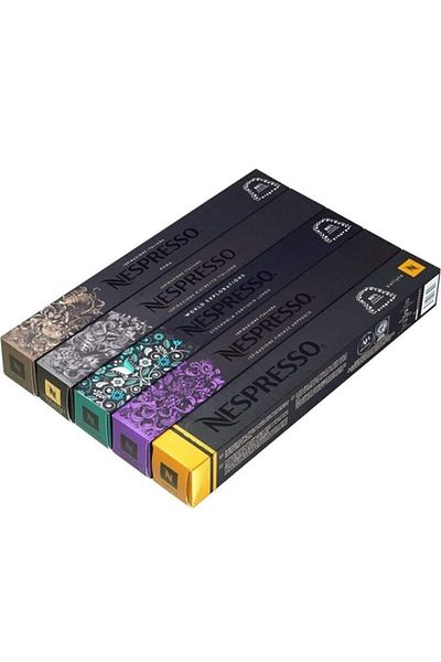 Nespresso Ispirazione Balanced Italiana Flavors Series Roma-rıstretto-fortissio-arpeggio-volluto