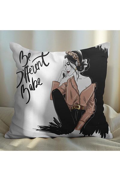 EJOYA Modern Designed 4-Piece Pillow and Throw Pillow Case 45cm
