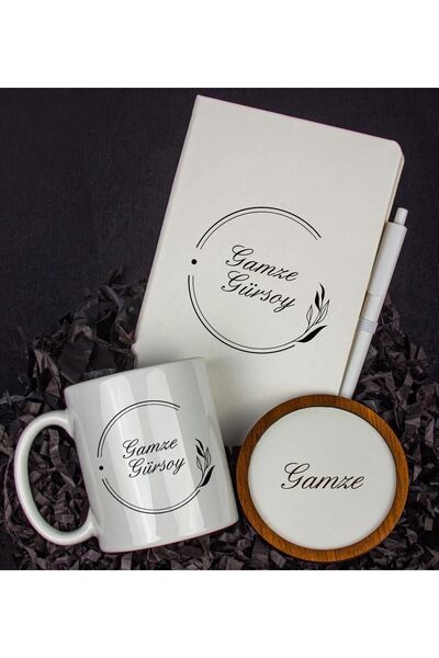 EJOYA Kişiye Özel Defter Kalem Kupa Ve Bardak Altlığı 103746