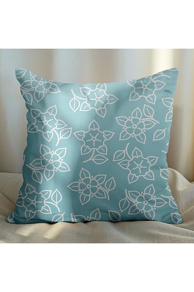 EJOYA 45cm Floral Design Pillow and Throw Pillow Set - Pack of 4 113794