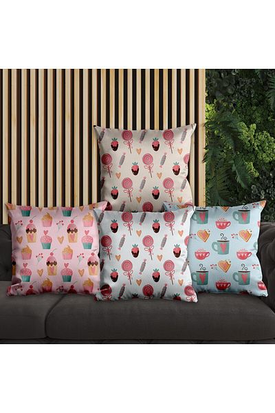 EJOYA Modern Designed Pillow Set of 4 - 45cm 113784