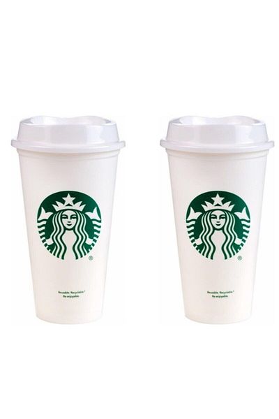 Starbucks Reusable Cup with X2
