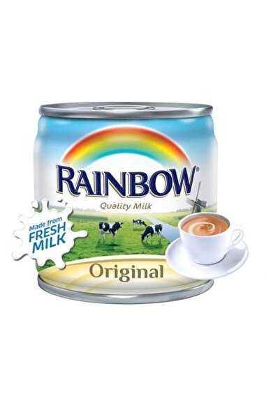 Rainbow Kreması Buharlaştırılmış Süt ( Full Cream Evaporated Mılk)- 170 G X 1 Adet