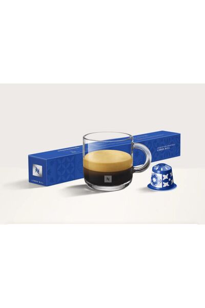 Nespresso إصدار محدود من قهوة Lisbon Bica Capsule 10 حزم (الحبوب المقلية واللوز)