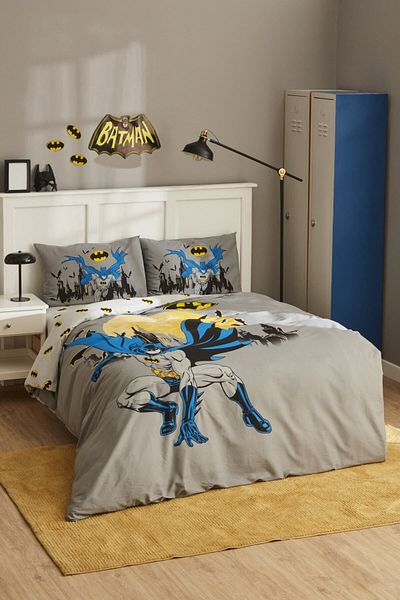 Batman Darkness Double Quilt Cover Set
