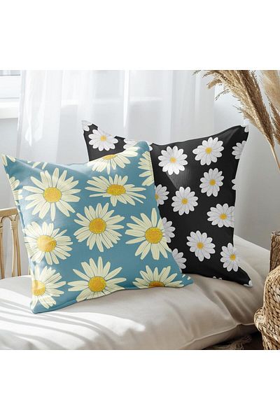 EJOYA Set de perne din 2 piese cu design Daisy - 45 cm 113470