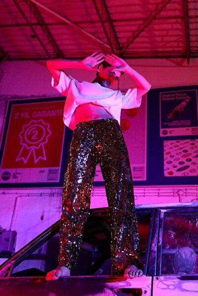 studio 97 Candy Gold Payet Pantolon