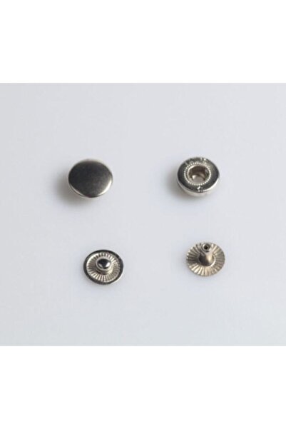 srtfootcare 1,25 cm Nikel Çıtçıt 54 No Alfa 10 Adet