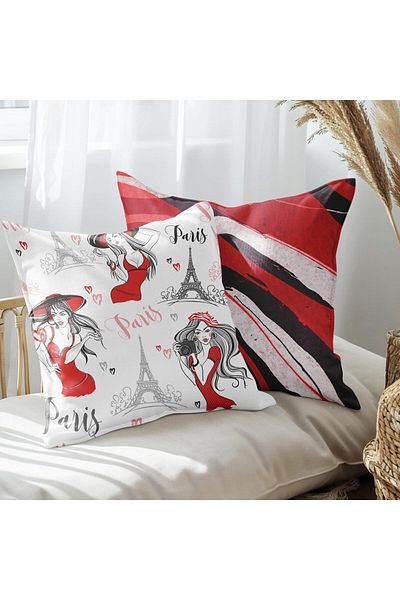 EJOYA Paris Designed 2-piece Pillow Set - 45cm Inside and Throw Pillow Case 113535