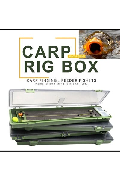 Bozok balıkçılık rig kutusu, sazan rig kutusu