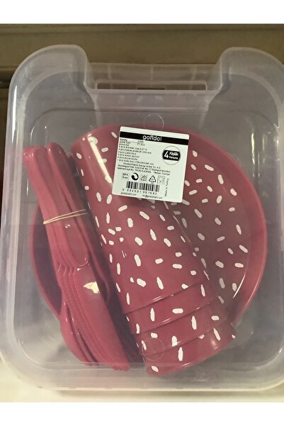 Genel Markalar Piknik Seti Çantalı 21 Parça Puantiyeli