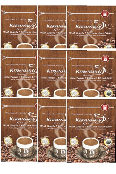 Kervansaray Kahve Damla Sakızlı 200 G X 9 Adet