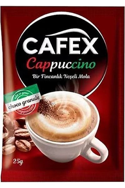 CAFEX Cappuccino 18 G 25 Pieces