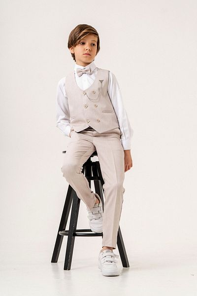 carino's kids Boy's Planet Vest Suit
