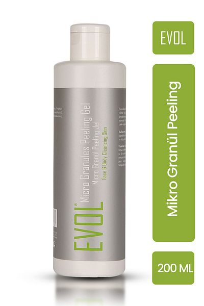 EVOL Apricot Kernel Microgranule Face, Body, Laser and Waxing Post-Ingrown Peeling 200 ml