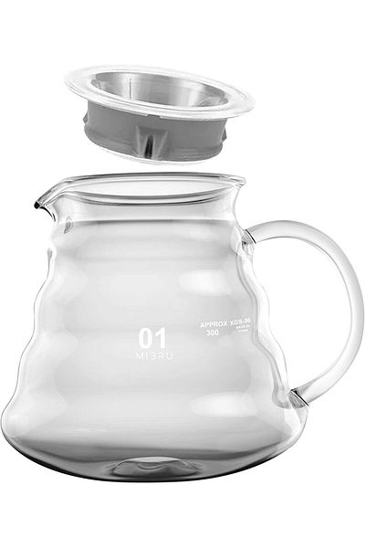 MIBRU Coffee pot glass server 350ml 01