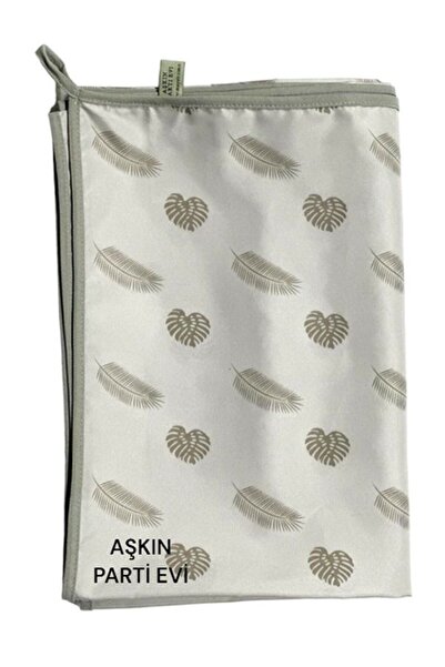 Aşkın Parti Evi LEAF.145x100 سم مقاوم للماء، غطاء أرضي/طاولة، للأنشطة والطعام...