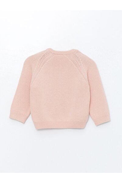 LC Waikiki Lcw Crew nyakú, hosszú ujjú kislány kardigán és nadrág szett 2 részes