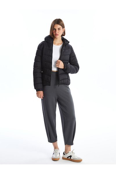 LC Waikiki Women's Puffer Hooded Coat