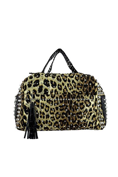 Krista Bell Geantă de umăr pentru femei cu model leopard - Kriste Bell 26545