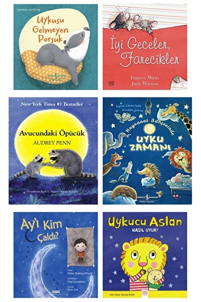 TÜRKİYE İŞ BANKASI KÜLTÜR YAYINLARI Uykusu Gelmeyen Porsuk Uyku Zamanı Avucun...