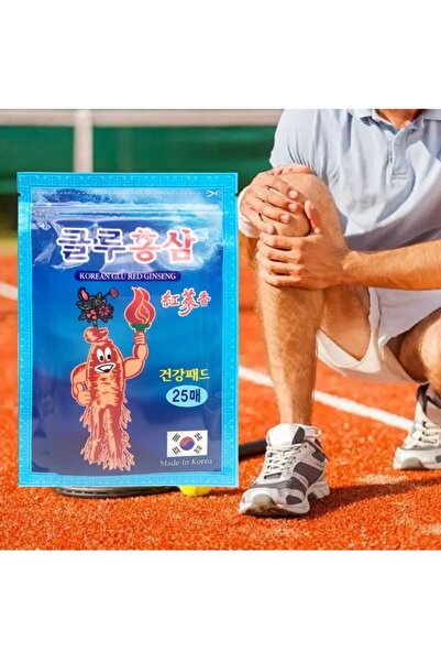 GOLD INSAM Kırmızı Ginseng Ve Glukozamin Içeren Ağrı Kesici Bant 25 Adet(INTENSIVE MASK SHEET)