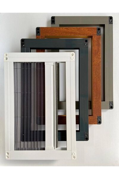 Genel Markalar Pileli Plise Sürgülü Akordiyon Katlanır Pencere Sinekliği 0-70 Cm En 0-140 Cm Boy