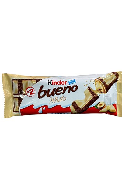 Ferrero KİNDER BUENO WHİTE ÇİKOLATA 39 GR T2 *30'LU
