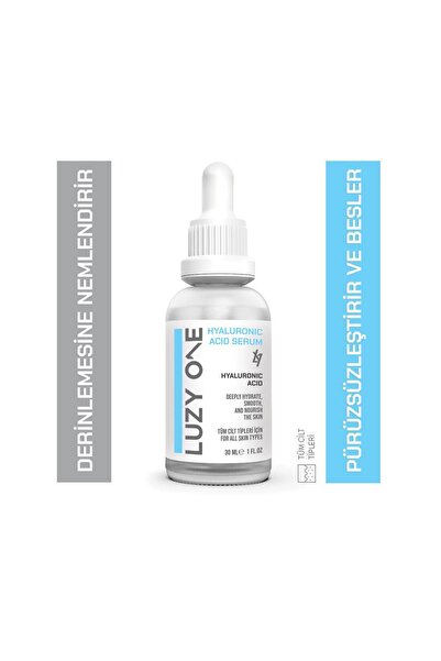 Luzy One Hyalüronik Serum – Yoğun Nemlendirici & Çizgi Karşıtı | Tüm Cilt Tip...