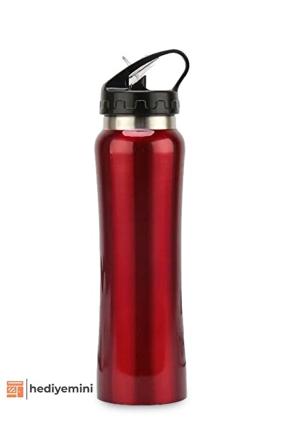 megame Kişiye Özel Isimli 500 ml Matara, Çelik Matara, Okul Suluğu, Yalıtımsız Piknik, Okul, Çocuk Matara