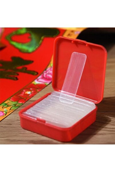 MeyZone Çift Taraflı Şeffaf Bant Şeffaf Bant 60 Parça Kutulu 1cm X 4.5cm