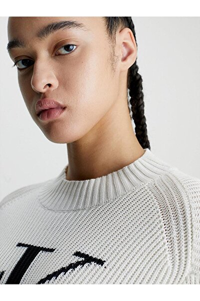 Calvin Klein Ck Intarsia - Comfortable Cut Women's Sweater Dress