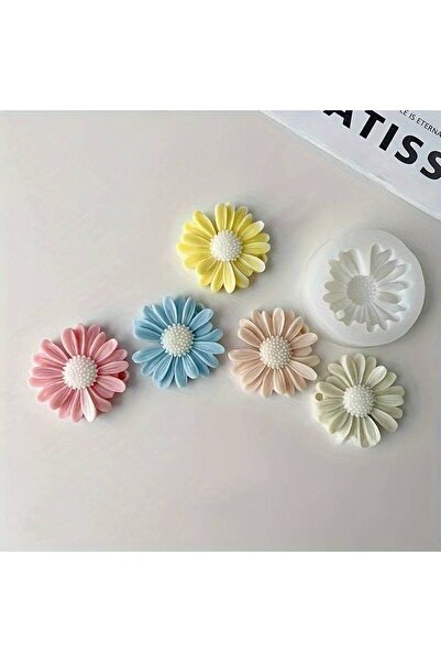 HogART Design Papatya Çiçek Mum & Sabun Silikon Kalıbı