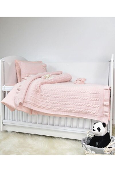 Nipperland Kız Bebek Çiçek Güpürlü Nevresim Takımı