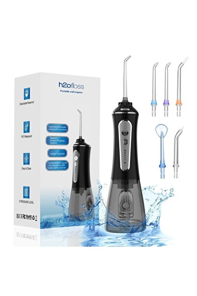 SMART BEST Taşınabilir Ağız Duşu Yemek Sonrası Şarjlı Masajlı Diş Teli Diş Protez Bakımı