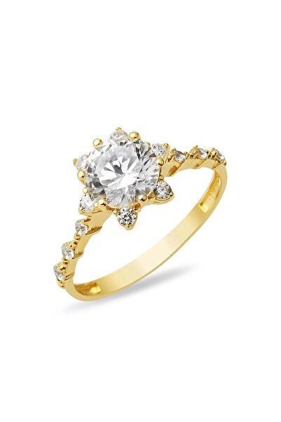 NAZ PIRLANTA LOTUS TEKTAŞ YÜZÜK