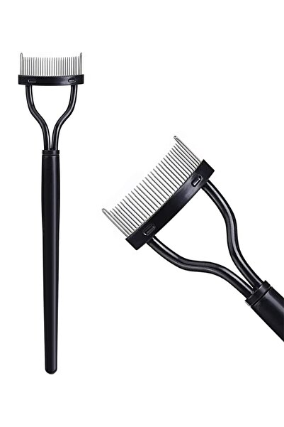 obrigado Kirpik Kıvırma Aleti Kirpik Ayırıcı Tarak Çanta Boy Kirpik Düzenleyici Alet Aparatı