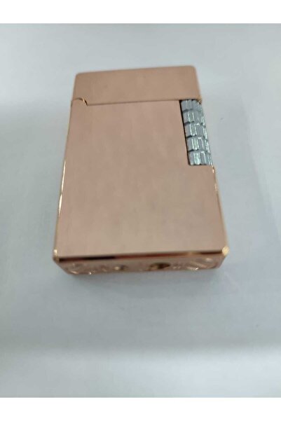 ASYA GIFTS Kişiye Özel Isim Baskılı Metal Çakmak Yandan Çarklı ( Gazlı ) Gold