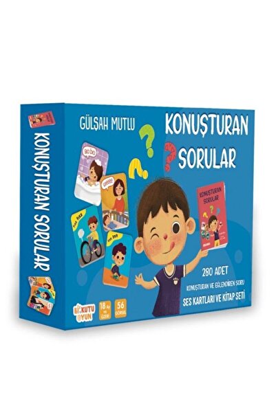 Bi Kutu Oyun Konuşturan Sorular - Ses Kartları ve Kitap Seti