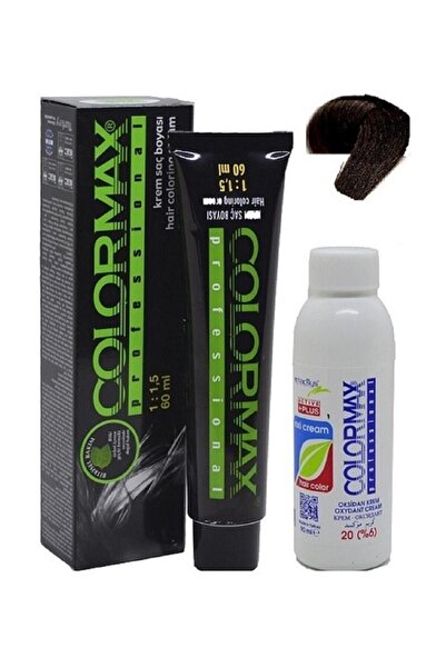 Colormax 6.11 Yoğun Koyu Küllü Kumral Oksidan Krem