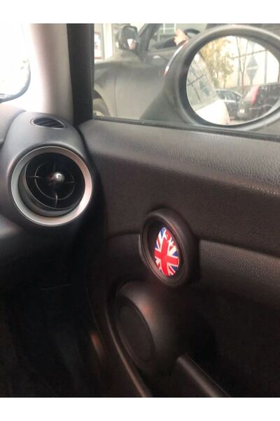 RoseTR Mini Cooper Door Inner Handle 3d Plating Union Jk R55 F55 R56 F56 R57 R58 R59 R60 R61 F54 Decor