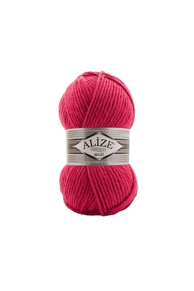Alize Süperlana Maxi Χοντρό Πλεκτό Σχοινί 798 Bougainvillea