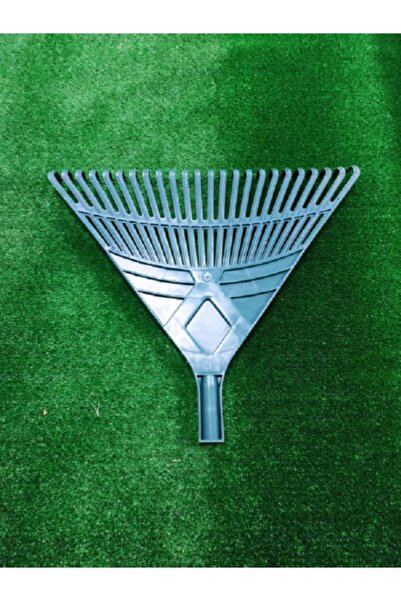 Genel Markalar Plastik Tırmığı 24 Diş Yaprak Toplama Tırmığı Bahçe Çim Tırmık