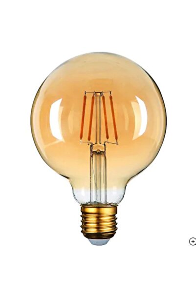 Genel Markalar G95 Dekoratif Rustik Led Ampül -E27 Duy- Glop Model 4w- 10 ADE...