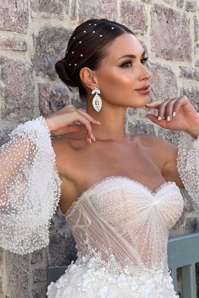 ruby face Hair Pearl (HAIR STONE) - 6mm Self-Adhesive Hair Pearl (504 PIECES)