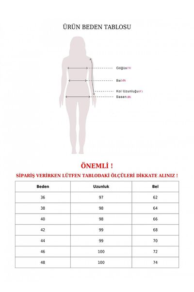 HİJABAYA Eteği Püsküllü Cepli Gabardin Mevlana Etek