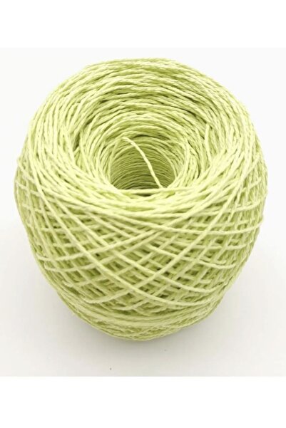 Mai Handmade Sarılmış kağıt ip açık yeşil / kağıt ip 100 gr