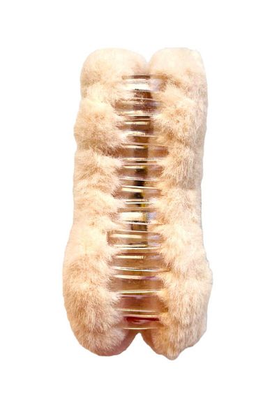 GALATA GIFT Κλιπ μαλλιών μεγάλου μεγέθους - Cloud Feather βελούδινο κλιπ μαλλιών 12 cm, ανθεκτικό και ποιοτικό μάνδαλο