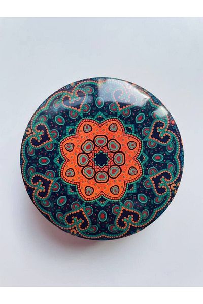 GALATA GIFT Сапунерка Истанбул и натурален сапун - метална, плочка и автентична